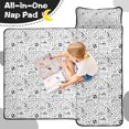 thumbnail image 4 of Baseball Football Pattern Toddler Nap Mats for Kids Preschool,Sleeping Mat Bag or Kids,Toddler Sleeping Bag,Toddler Nap Mat or Daycare, 4 of 6