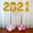 thumbnail image 2 of ZPAQI 2021 Aluminum Foil Number Digital Balloons for New Year Eve Festival Party Props, 2 of 13