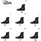 thumbnail image 4 of Mantenga las botas de buceo de buceo para adultos de 5 mm de neopreno botines de agua superior altos para mujer zapatos para hombre protección de pie, accesorios de surf 2xl 45-46 Yuarrent OD003110-06, 4 of 7
