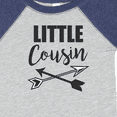 thumbnail image 4 of Inktastic Little Cousin with Arrows Boys or Girls Baby Bodysuit, 4 of 5