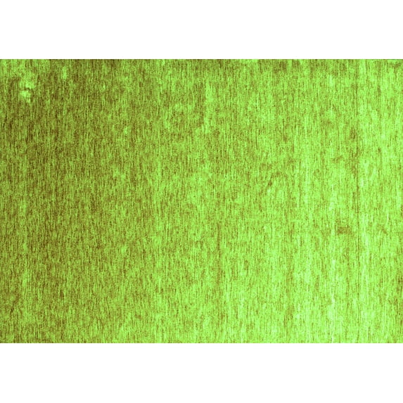 Ahgly Company Indoor Rectangle Abstract Green Contemporary Area Rugs, 8' x 12'