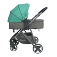 thumbnail image 3 of Carriola Queen Baby Buggy Portabebe Base De Carro Bambineto Travel System Queen Verde, 3 of 4
