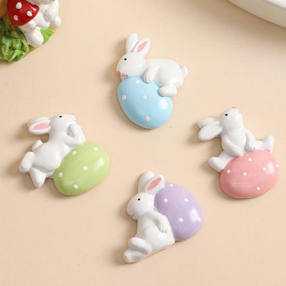 Amzcrzy Resin Fridge Magnets Magnets for Fridge Shaped Refrigerator Magnet for Office and Kitchen Locker Home Decoration 4 Pcs Easter Decorations Easter Decorations Fall Decor Home Decor