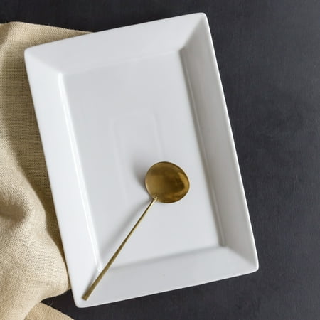- Better Homes & Gardens 10x14 Porcelain Serve Platter, White