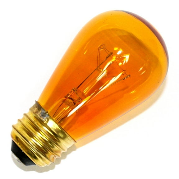 Halco 09056 - S14AMB11T Standard Screw Base Colored Scoreboard Sign Light Bulb