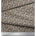thumbnail image 2 of Soimoi Poly Georgette Fabric Scientific Lab Equipments Education Theme Print Fabric by The Yard 52 Inch Wide, 2 of 3
