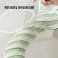 thumbnail image 5 of YgkuHd Toilet Seat Covers for Bathroom, Thickened Universal Toilet Seat Cushion Sitting Toilet Cover Warm Version Washable Toilet Seat Cushion Household Toilet Collar (Green), 5 of 6