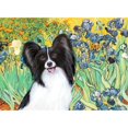 thumbnail image 2 of CafePress - Irises & Papillon Mug - 11 oz Ceramic Mug - Novelty Coffee Tea Cup, 2 of 3