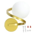 thumbnail image 2 of Modern Spiral Wall Lamp, LED Wall Sconces G9 Base Decorative  For Hallway Corridor Stair, 2 of 8