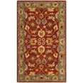 thumbnail image 2 of SAFAVIEH Heritage Chauncey Traditional Wool Area Rug, Red/Blue, 3' x 5', 2 of 6