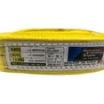 thumbnail image 3 of Monument Industrial Supply 2" X 16' Eye & Eye Polyester Web Sling, Pulling Strap, Double Ply, USA Sling, Vertical 6,400, Choke 5,000, 12,800 lbs of Basket Hold, Made in The United States, 3 of 3