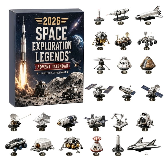 HEWANG 2026 Space Explore Advent Calendar 24-Days Christmas Countdown