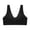 Black, variant on hoksml Women's T-Shirt Bra Push up Wirefree Seamless Sports Bra Comfortable Breathable Everyday Front Buckle Bra, Summer Saveings Clearance