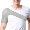 thumbnail image 1 of PinesC Shoulder Brace Rotator Cuff Support for Men Women Shoulder Compression Sleeve Orthopedic Care Shoulder Brace Wrap for 9.1 * 18.7inch M, 1 of 5