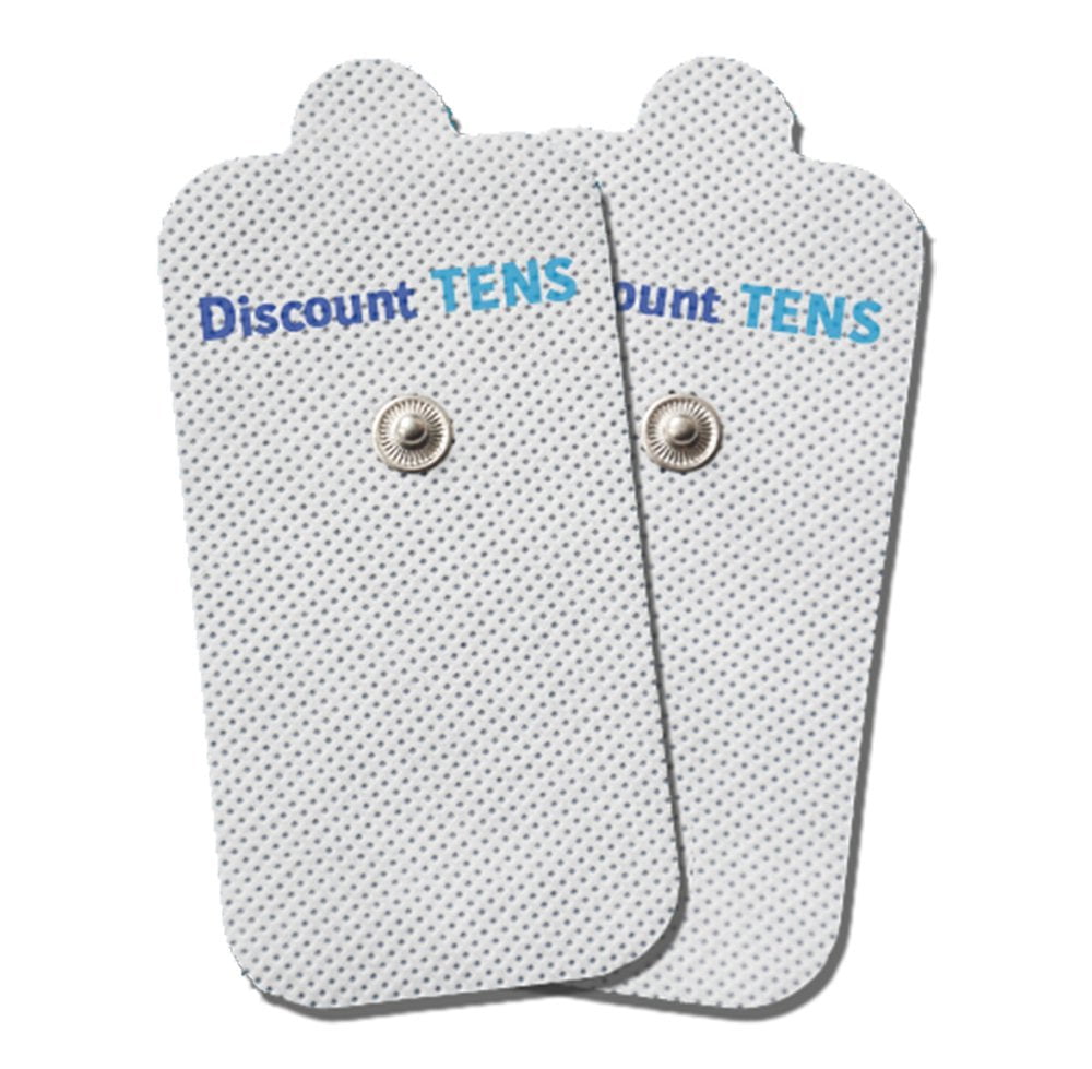 TENS XL Electrodes Compatible with HealthMateForever - 10 (5 Pair) Premium XL HealthMate Compatible Replacement Pads for TENS Units - Discount TENS Brand