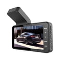 thumbnail image 3 of 4 Inch Driving Parking Camera 1080P Wide Angle Loop Recording Rechargeable Video Recorder Dash Cam Automobile Accessories 2pcs Cams Touch, 3 of 9
