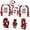 Multicolor, variant on Wancir Christmas Men Family Matching Christmas Pajamas Set Holiday Santa Claus Sleepwear Xmas PJS Set