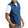 thumbnail image 3 of SLM Men's Polar Fleece Zip Up Vest Warm Soft Pullover Gift, 3 of 4