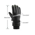 thumbnail image 3 of haxmnou men winter thermal warm gloves slip screen gloves waterproof windproof cold weather sports bicycle gloves, 3 of 7