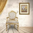 thumbnail image 3 of Gladding, Pamela 12x14 Gold Ornate Wood Framed with Double Matting Museum Art Print Titled - Meadow Flowers, 3 of 4