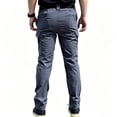thumbnail image 2 of Men's Cargo Pants Solid Color Durable Multi‑Purpose Casual Bottoms S‑XXL, 2 of 8