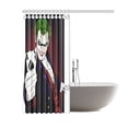 thumbnail image 2 of BPBOP Joker Man With CardsShower Curtain Bathroom Decor 66x72 Inch, 2 of 3