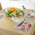 thumbnail image 4 of Ambesonne Cartoon Place Mats Set of 4, Underwater Fish, Standard Size, Multicolor, 4 of 6