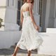 thumbnail image 5 of Vestido largo sin mangas con estampado informal de verano para mujer a la moda Fridja hj3093, 5 of 7