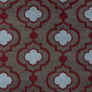 apartment AH Belvedere Machine Made Lattice Area Rug, Red