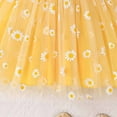 thumbnail image 5 of Cotton Dresses SIze Tutu Dresses for Toddler Girls Easter Dresses Birthday Party Princess Dress Sundress Trendy Spring Summmer Outfit Fashion Cothes #Yellow 2-3 Years, 5 of 6