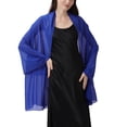 thumbnail image 5 of Fewfanhot Glitter Dot Chiffon Shawl Wrap, Long Sleeve Sheer Cardigan Cover Up for Women Evening Wedding Party Dress, 5 of 5
