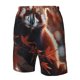 thumbnail image 4 of Fotbe Red Panda Autumn Branches Trajes de Baño Estampados para Hombre, Shorts de Verano de Secado Rápido, Ropa de Playa, Bañadores-Medium, 4 of 6