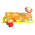 thumbnail image 3 of Juego de pista de rompecabezas, regalos del día de San Valentín para niños, tapete de juego de rompecabezas con vehículo, para niñas y niños de 2, 3, tema de dinosaurio 8 piezas, 3 of 8