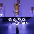 thumbnail image 2 of Luces para botellas de vino Aluan paquete de 10 unidades 12 LED corcho, 2 of 7