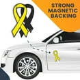 thumbnail image 7 of Magnet Me Up Support Bladder Cancer Awareness Yellow Ribbon Magnet Decal, 3.5x7 In, Vinyl Automotive Magnet, 7 of 7