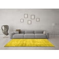 thumbnail image 3 of Ahgly Company Indoor Rectangle Persian Yellow Traditional Area Rugs, 2' x 4', 3 of 4