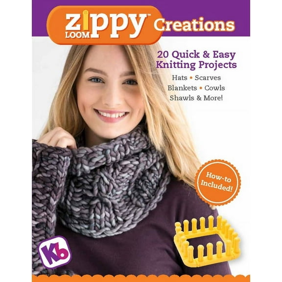 Zippy Loom Creations: 20 Quick & Easy Knitting Projects, (Paperback)