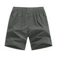 thumbnail image 5 of DDAPJ pyju Mens Nylon Workout Shorts Quick Dry Athletic Running Shorts Drawstring Elastic Waist Comfy Jogging Gym Sweat Shorts with Pockets Army Green XXL, 5 of 7