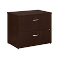 thumbnail image 1 of BBF Series C - Lateral filing cabinet - 2 drawers - mocha cherry, 1 of 6