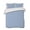 Blue, variant on Quilts Twin Size, Pure Light Blue Soft Comforter Bedding Set for Bed, Simple Solid Color Lightweight Quilted Bedspread with Pillow Cover(2 Pieces) for All Season, 68x86 Inch