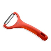 Kuhn Rikon Serrated Piranha Y Peeler 6.25 Red