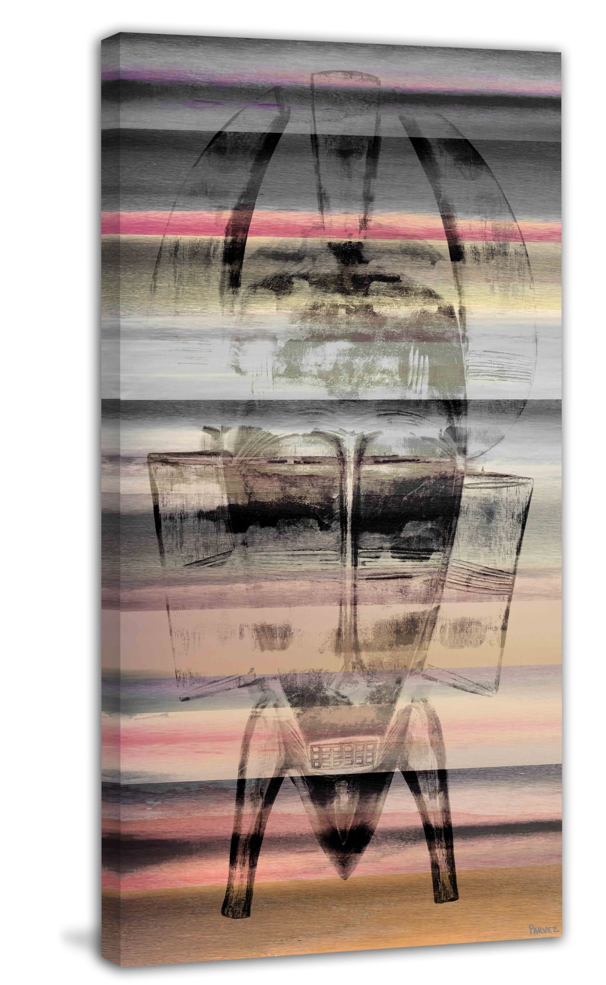 Parvez Taj "Ritual Mask" Print on Canvas