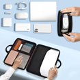 thumbnail image 2 of Funda para portátil de 13,3 pulgadas, maletín compatible con todos los modelos de MacBook Air/Pro de 13,3 pulgadas, XPS 13, la mayoría, 2 of 4
