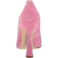 thumbnail image 3 of Sam Edelman Antonia Pink Confetti Pointed Toe Slip On Spool Heel Fashion Pumps (Pink Confetti, 5.5), 3 of 6