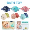 thumbnail image 3 of CHOK Jouets de Bain Piscine Tortue Nageuse pour Tout-Petits Enfants Jouet à Remontoir à Remontoir W9U2, 3 of 9