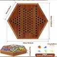 thumbnail image 3 of GRACELOT Juego de Damas Chinas con Cajón de Alenamiento, Damas Chinas Juego de Mesa, Juego de Tabler, 3 of 6
