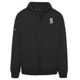 thumbnail image 2 of Men's Levelwear Black Seattle Mariners Uphill Oversized Full-Zip Hoodie, 2 of 4