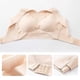 thumbnail image 5 of Women 2-In-1 Seamless Bra Underwear Front Buckle Push Up Bralette Criss for Cross Back Wireless Posture Corrector for Ta Skin L, 5 of 5