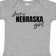 thumbnail image 4 of Inktastic Just a Nebraska Girl Born and Raised Girls Baby Bodysuit, 4 of 5