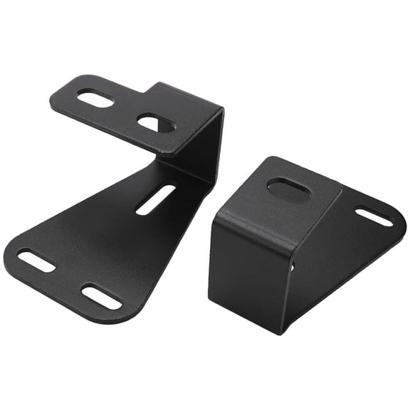 High Lift Mount Hinge Mounting Hood Bracket for CJ 1944-1986 / YJ 1987-1995 / TJ 1997-2006 (Pair, Black)